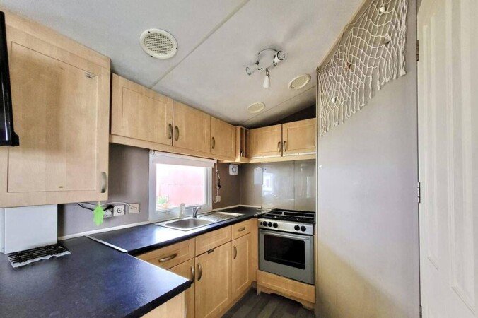 Mobil home 3 chambres, avec piscine