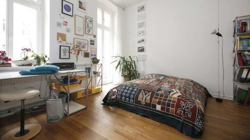 Wohnung 2 Schlafzimmer, mit Kamin