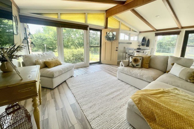 Chalet 2 bedrooms, with garden