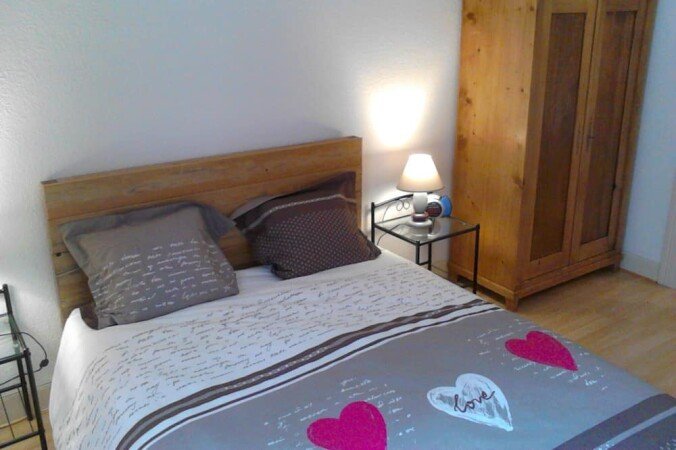 Appartement 2 slaapkamers, met tuin