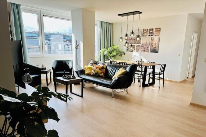 Appartement design, 2 chambres, avec wifi