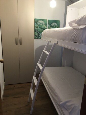 Appartement traditionnel, 3 chambres, avec jardin