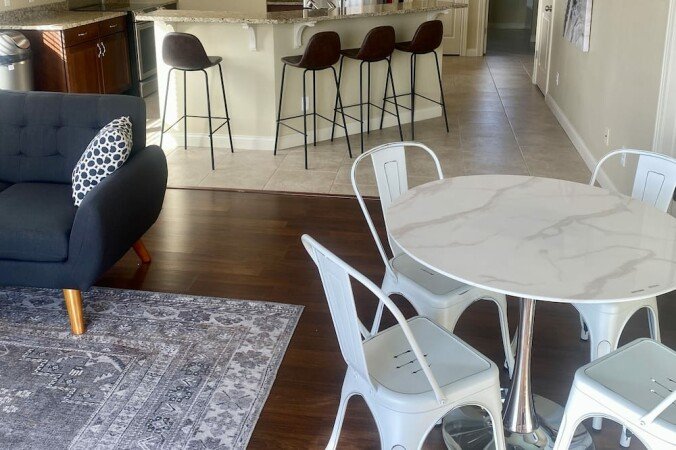 Apartment 3 bedrooms, with garden