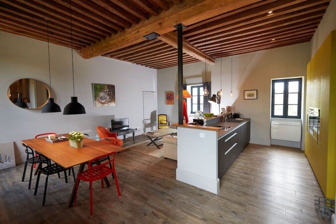 Huis 2 slaapkamers, met tuin