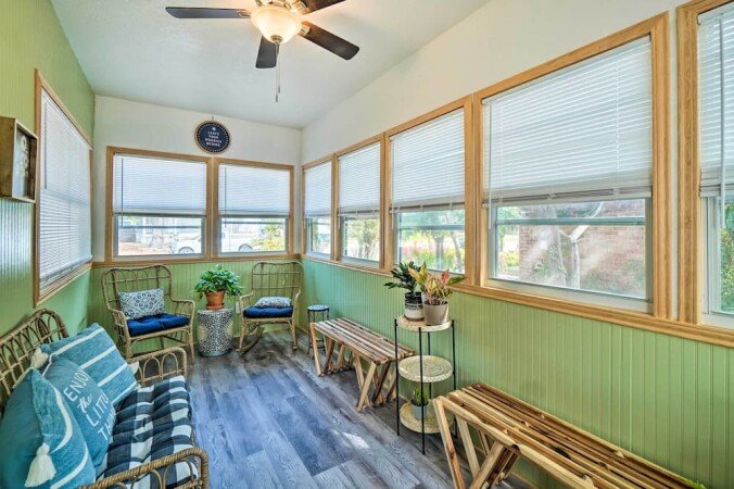 House 4 bedrooms, with garden