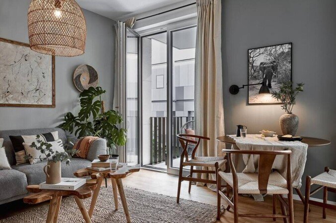 Wohnung 1 Schlafzimmer, mit Klimaanlage