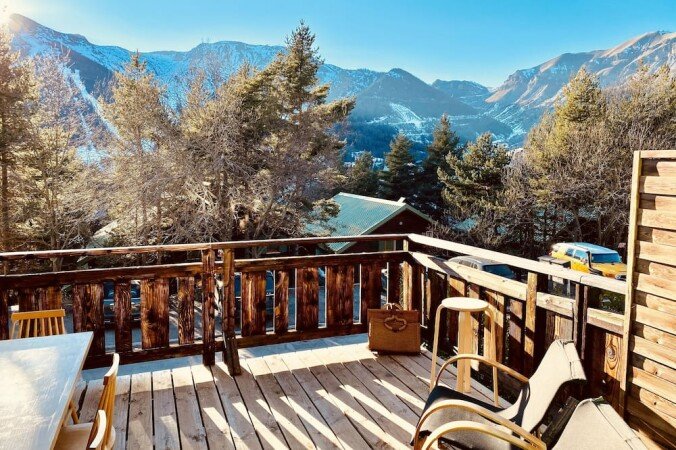 Chalet 3 chambres, avec jardin