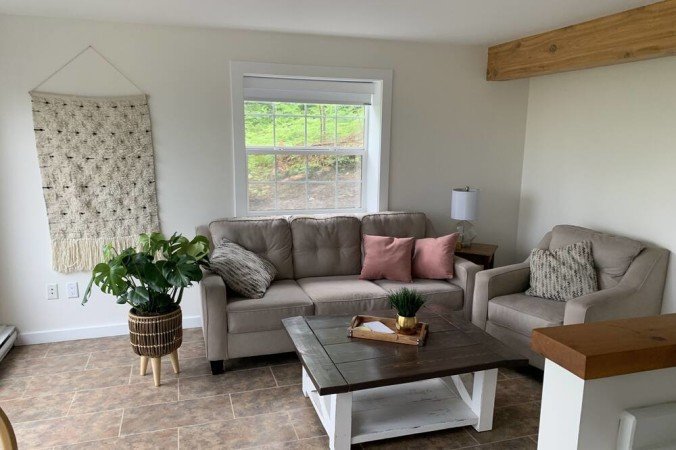 Appartement 1 chambre, avec jardin