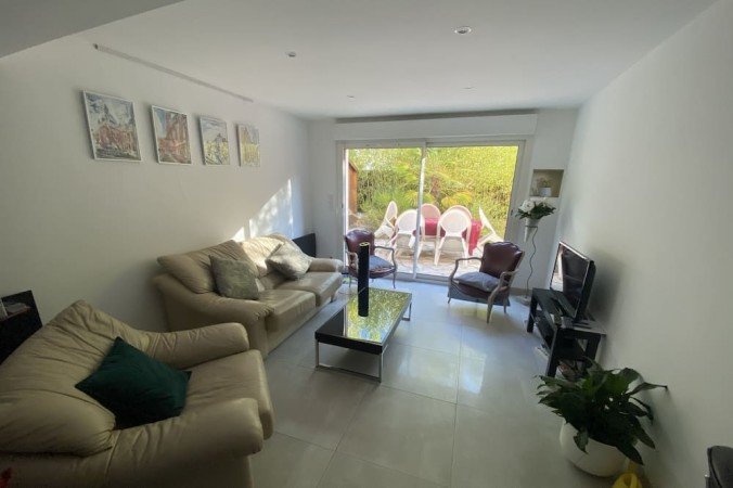 Appartement 2 chambres, avec jardin