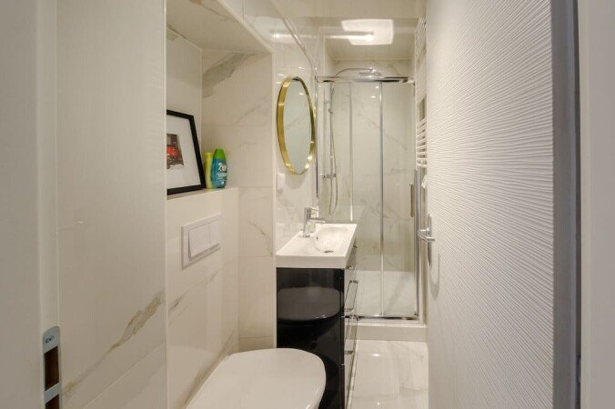 T2 design, 1 chambre, avec jardin