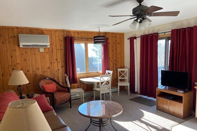 Apartment 1 bedroom, with garden