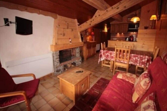 Appartement authentique, 1 chambre, avec cheminée