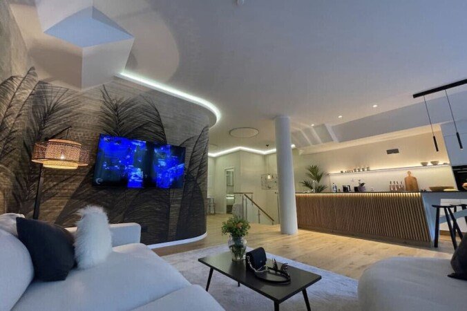 Wohnung 2 Schlafzimmer, mit Sauna