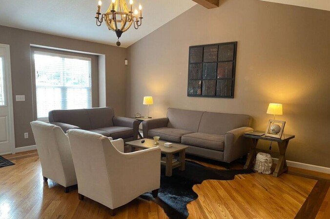 House 4 bedrooms, with gym