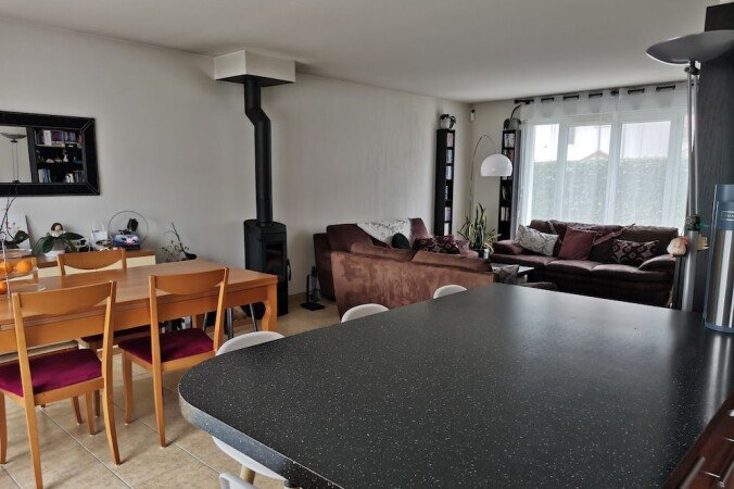 Maison 4 chambres, avec jardin