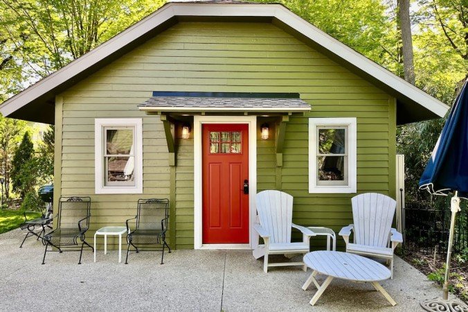 House 1 bedroom, with garden