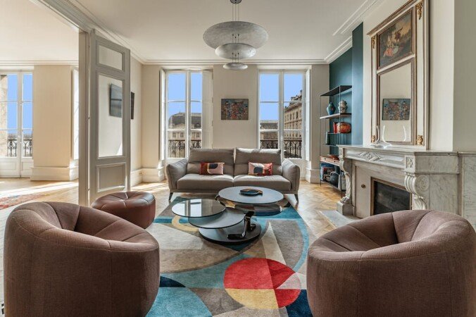 Appartement chic, 2 chambres, avec climatisation