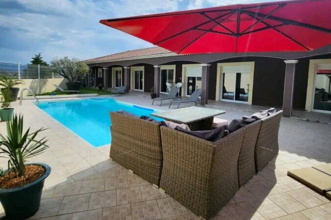 Villa 3 chambres, avec piscine