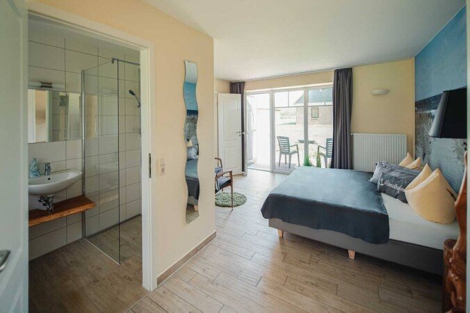 Wohnung 2 Gäste, mit Garten