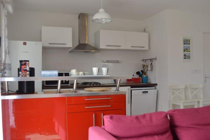 Appartement chic, 2 chambres, avec jardin