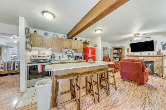 Chalet 2 bedrooms, with jacuzzi