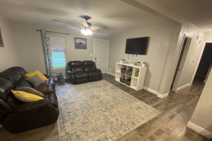 House 3 bedrooms, with garden