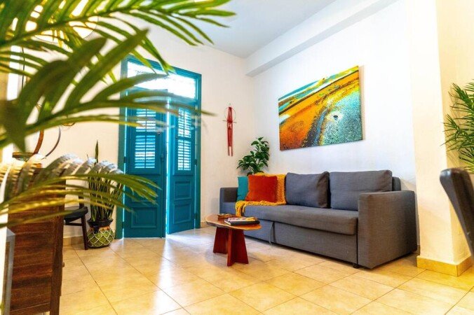 Apartamento 3 habitaciones, con jardín