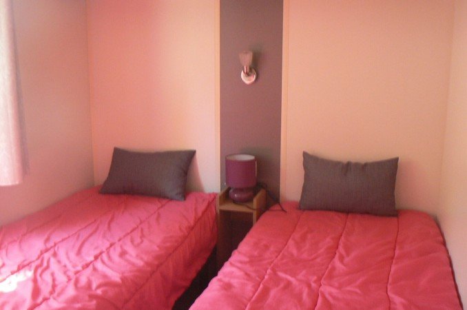 Mobil home 3 chambres, avec jacuzzi