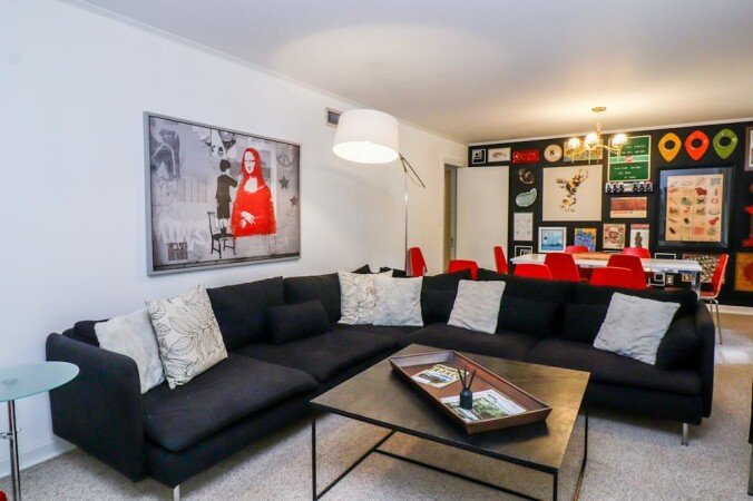 House 5 bedrooms, with garden