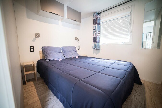 Mobil home tout confort, 2 chambres, avec jacuzzi