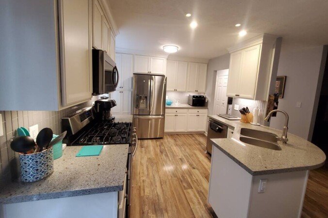 House 4 bedrooms, with garden