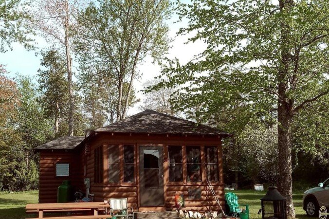 Chalet 1 bedroom, with garden