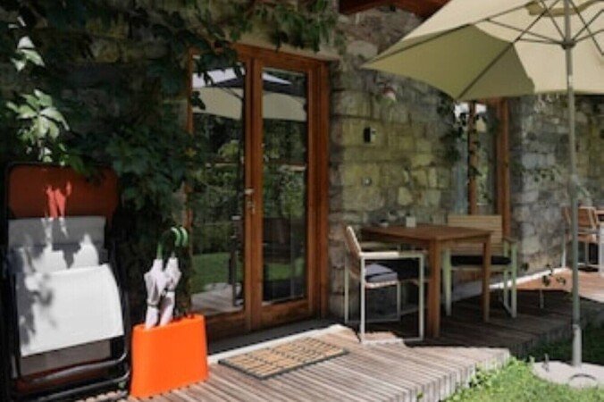 Appartement 1 slaapkamer, met tuin