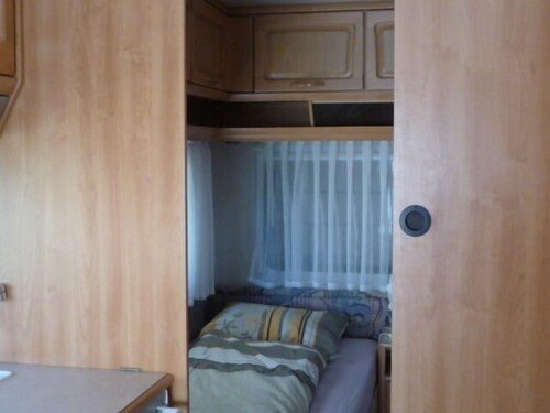 Camping / Mobil Home 1 chambre, avec jardin