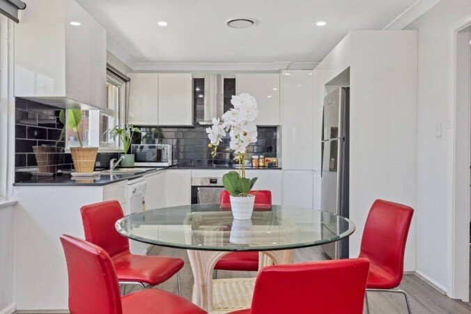 House 3 bedrooms, with air conditioning