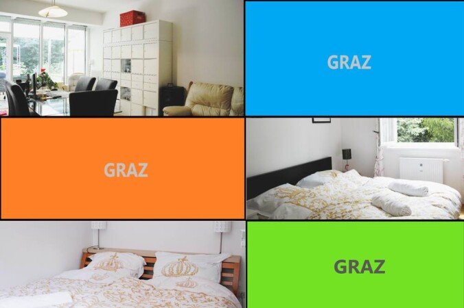 Wohnung 3 Schlafzimmer, mit Garten