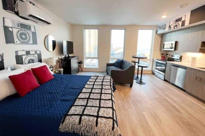 Apartment 1 bedroom, with gym