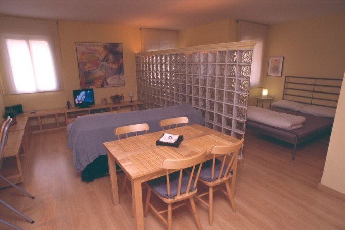 Apartamento 1 habitación, con aire acondicionado