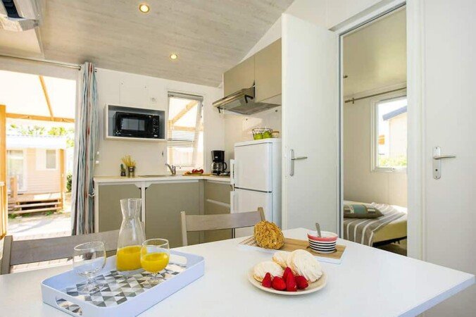 Mobil home cozy, 2 chambres