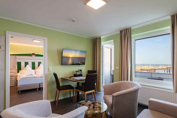 Wohnung 1 Schlafzimmer, mit Frühstück