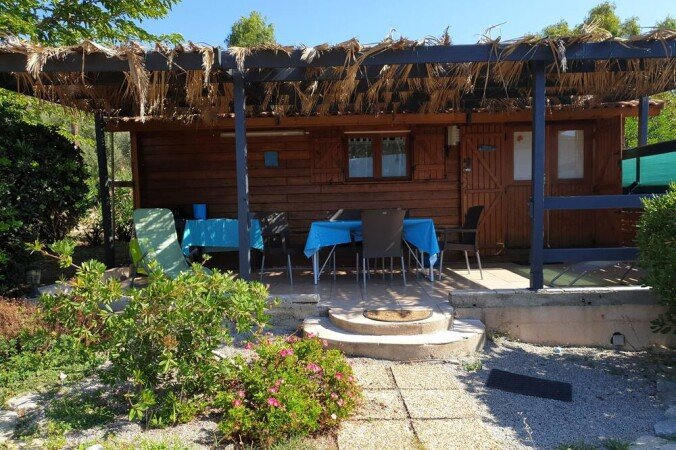 Chalet 2 chambres, avec climatisation