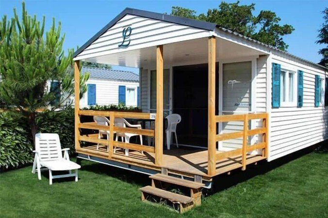Mobil home bien-être, 2 chambres