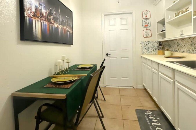 Bed and breakfast 1 bedroom, with air conditioning