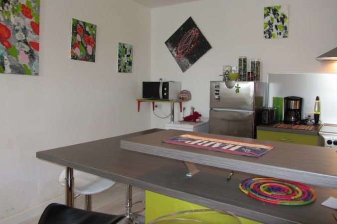 Maison design, 2 chambres, avec wifi