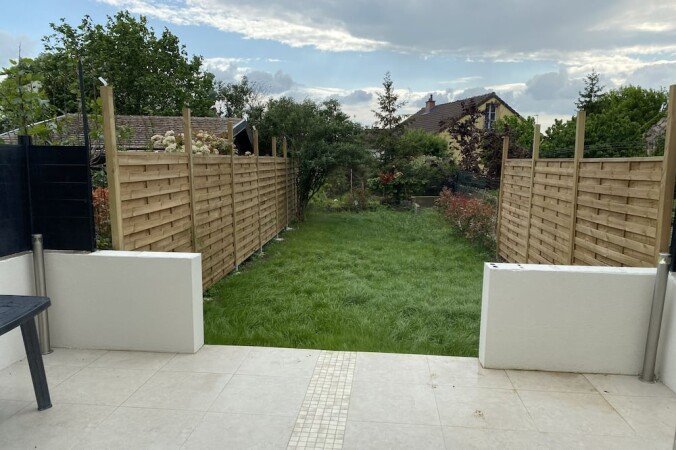 Maison 3 chambres, avec jardin