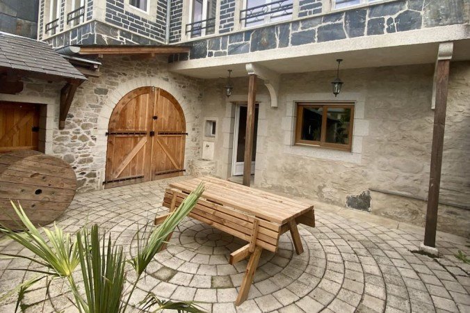 Maison 3 chambres, avec cheminée