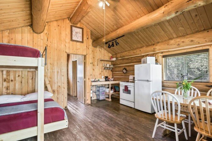 Chalet 1 Schlafzimmer, mit Parkplatz