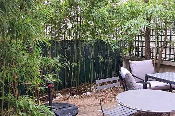 Appartement 2 slaapkamers, met tuin