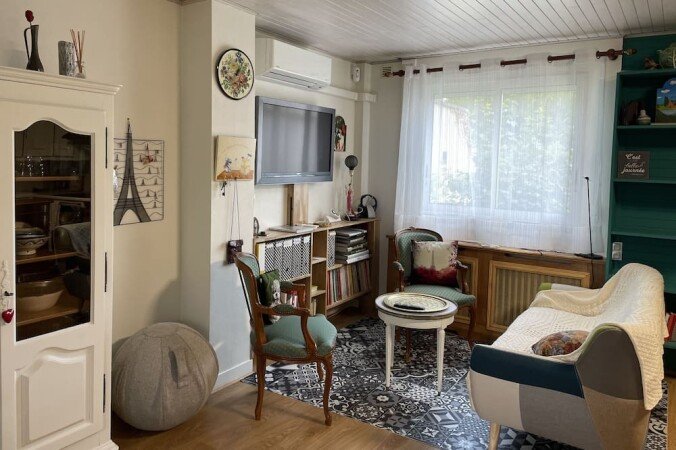 Maison 2 chambres, avec jardin