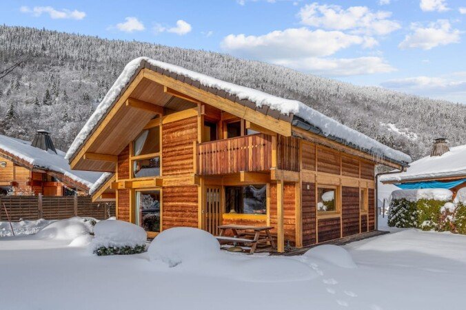 Chalet 4 chambres, avec jardin